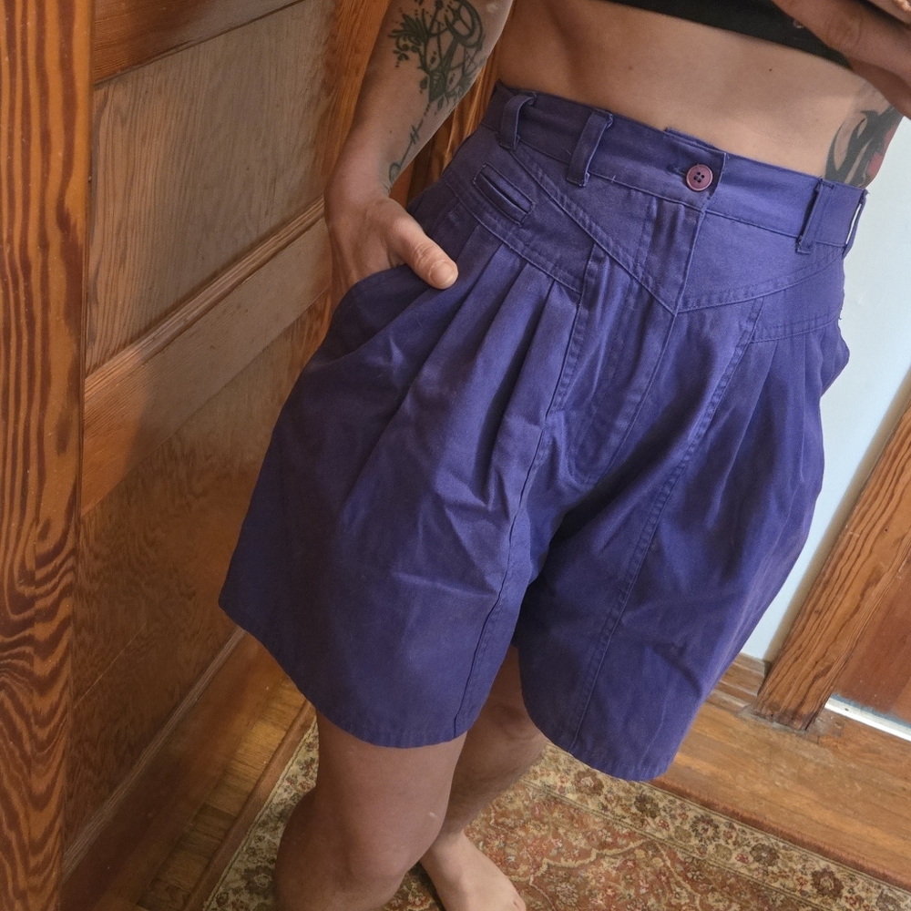 VTG In-Force Inc Purple Shorts Size 7/8